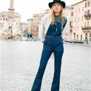 Madewell Flare Overalls